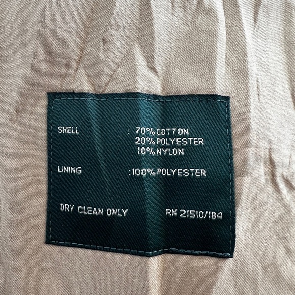 Lauren Ralph Lauren Oversized Women’s Trench Coat Size Medium - Picture 6 of 6